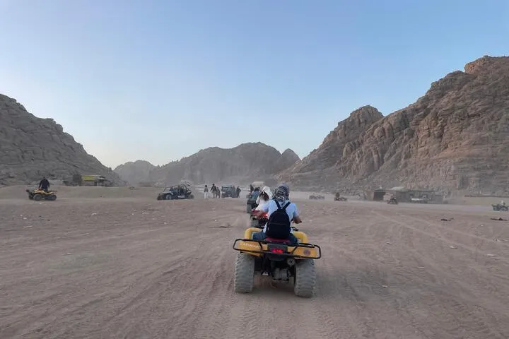 Quad Biking in Sharm El Sheikh Desert with Bedouin Dinner & Show